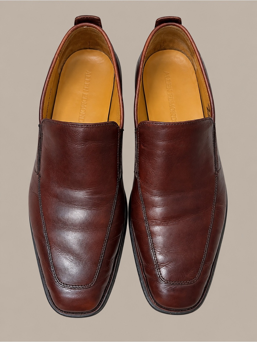 Cole Haan Men's Slip-On Loafers in Dark Brown Leather